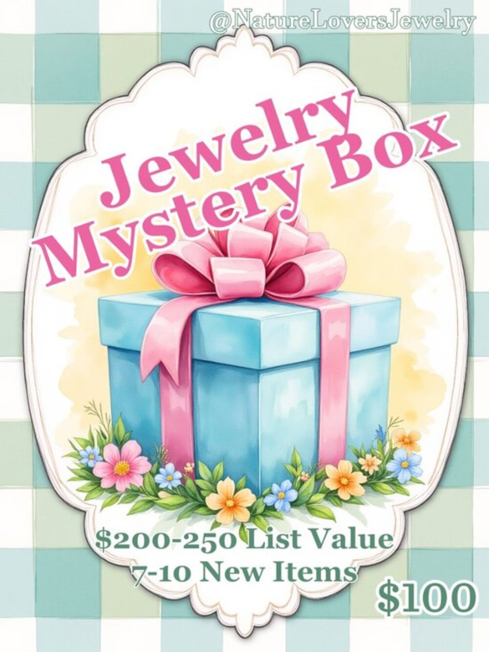 HANDMADE!!! Jewelry Mystery Box! $200-250 List Price ~ 7-10 Gift Worthy Items